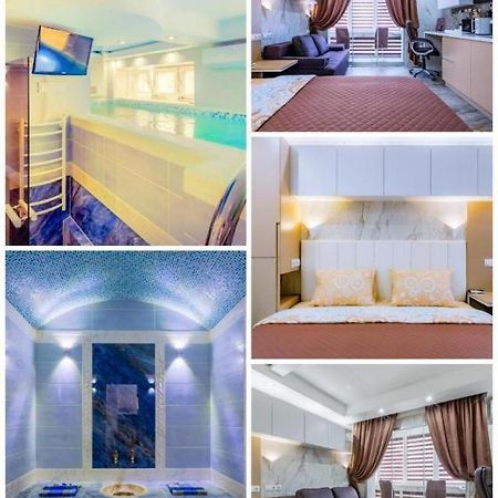 Luxury Apartment With Pool And Hammam Kijev Kültér fotó