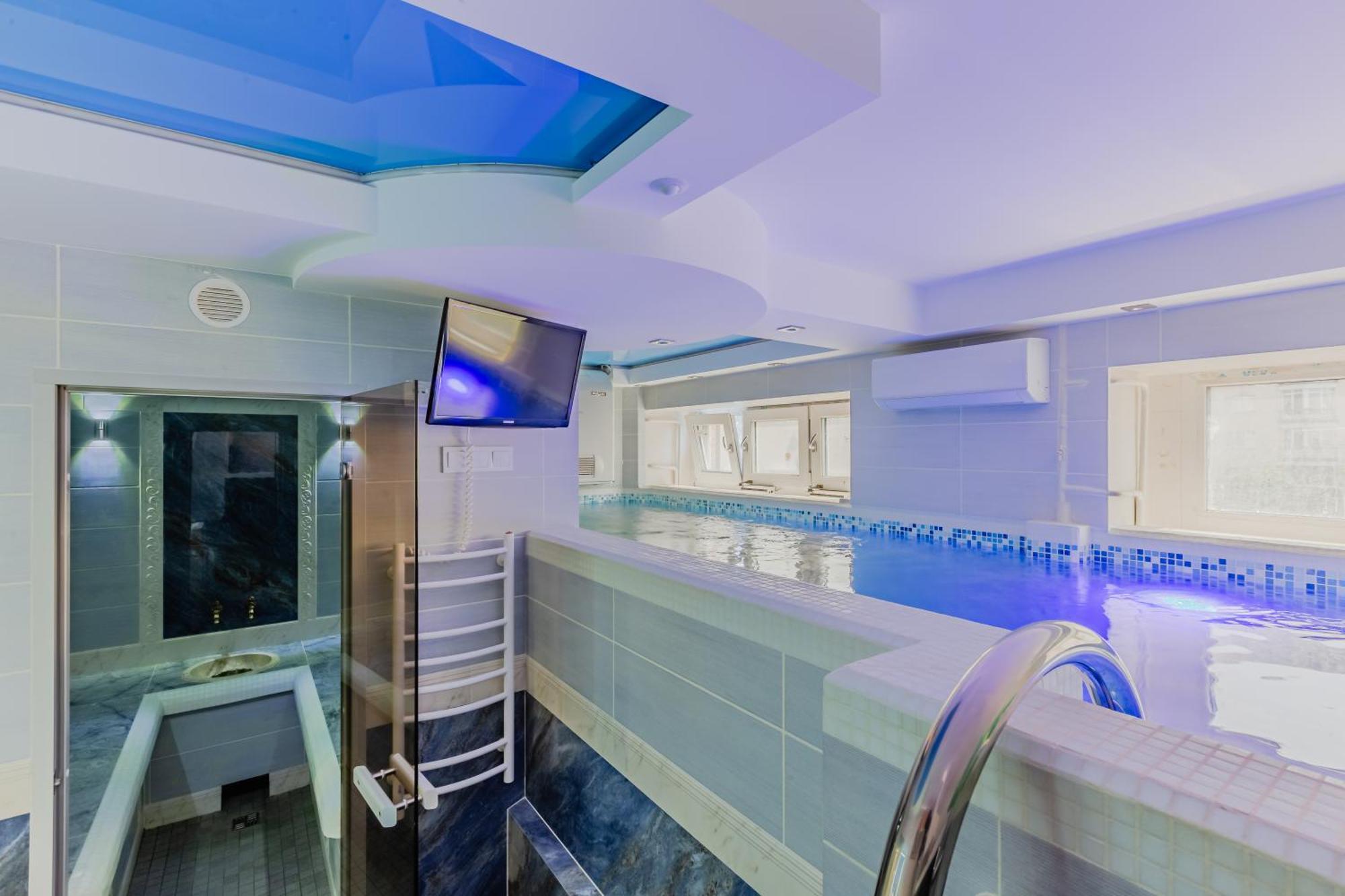 Luxury Apartment With Pool And Hammam Kijev Kültér fotó